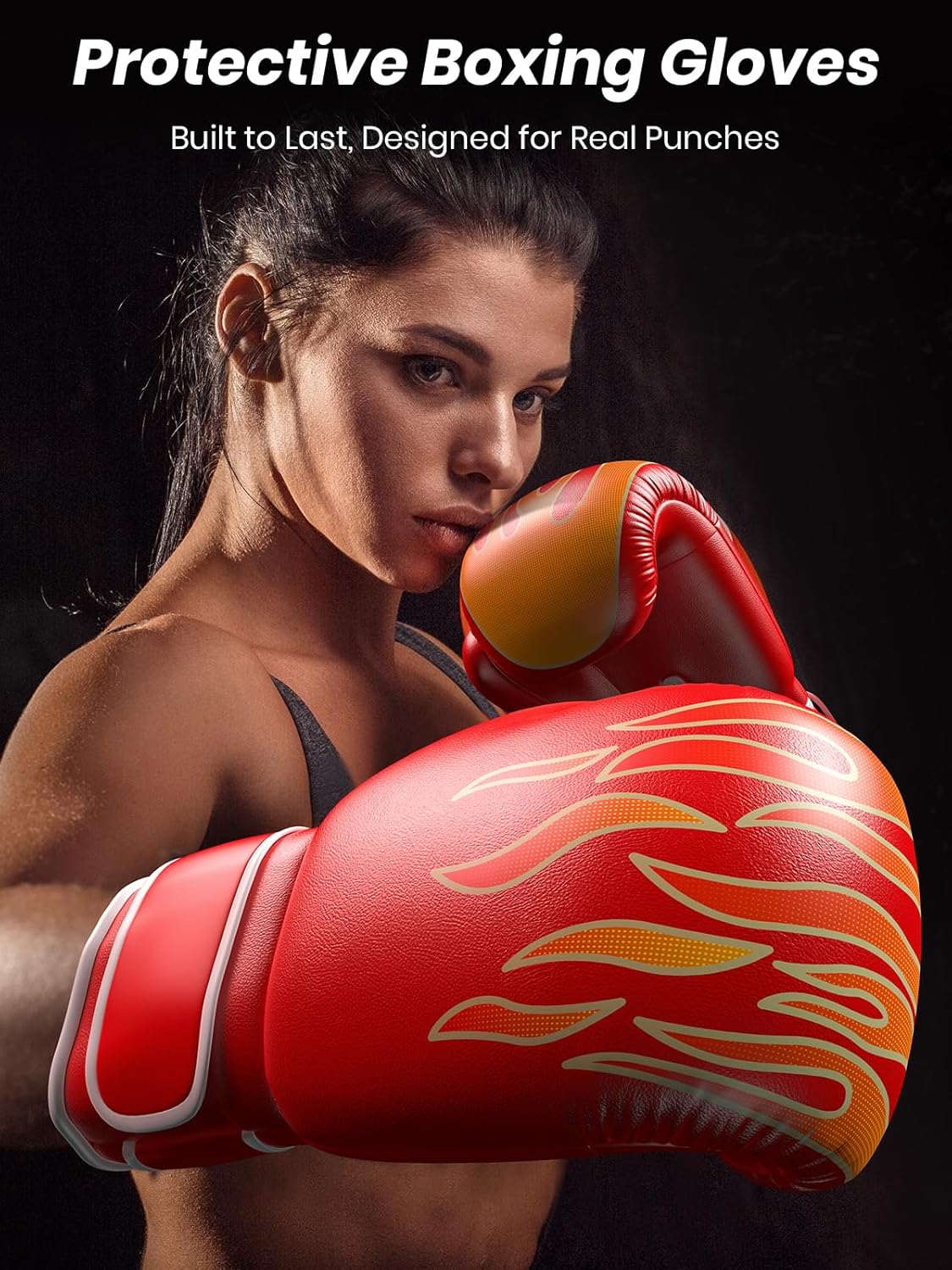 Upgraded Music Boxing Machine for Adults and Kids, Smart Bluetooth Boxing Trainer with Gloves, Wall Mounted Electronic Music Punching Machine with 9 Modes & 9 Speeds, for Home, Office, and Gym Workout