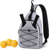 Pickleball Bag Pickleball Paddle Bag Small Pickleball Bag for Women Men, Adjustable Pickleball Sling Bag with Fence Hook Water Bottle Holder for Pickleball Paddle Racket