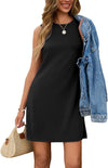 SAMPEEL Dresses for Women 2025 Casual Summer Sundresses Sleeveless Tank Dress Fashion Outfits