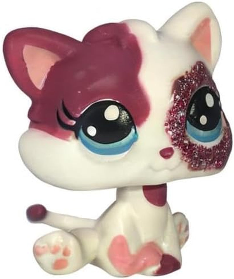 Custom-Made Baby Kitty Pet Shop Toy Short Hair Cat Mini Bobble Head Animal Figure 1 Inch Kitten