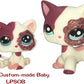 Custom-Made Baby Kitty Pet Shop Toy Short Hair Cat Mini Bobble Head Animal Figure 1 Inch Kitten