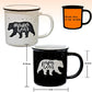 Mama Bear Papa Bear Mug Set of 2, Mom Dad Gift, Parents Couple Coffee Mug