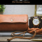 Watch Travel Case for Men 2 Slot – Watch Roll – Brown Full Grain Cow Leather