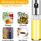 Oil Sprayer for Cooking, 100Ml Oil Spray Bottle Versatile Glass for Cooking, Baking, Roasting, Grilling