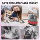Professional Pet Vacuum Groomer: Dog Grooming Kits with Vacuum, Vacuum Pet Groomer Kit, Dog Hair Clipper Vacuum Groomer, Fur Vacuum Brush Groomer…