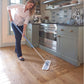 Deep Clean Mop, Microfiber Mop, Perfect Floor Cleaner for Hardwood, Laminate, Tile and Stone Flooring, Washable and Reusable, 100 Wash Promise,Blue / Silver