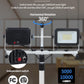 UFOND 10000 Lumen LED Work Light with Stand,Detachable Waterproof Dual Head Work Lights,Individual Switch Floodlight with TelescopingTripod,Work Lamp with Power Cord for Construction Site