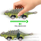 DINOBROS Dinosaur Toy Pull Back Cars,6 Pack Dino Toys for 3 Year Old Boys Girls and Toddlers,Boy Toys Age 3,4,5 and Up,Pull Back Toy Cars,Dinosaur Games with T-Rex