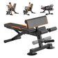 Adjustable Weight Bench, Multi-function Preacher Curl Bench for Home Gym, Foldable Leg Extension and Leg Curl Machine, weight capacity 660LBS.