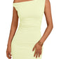 Trendy Queen Womens Mini Summer Dresses 2025 Going Out Off The Shoulder Bodycon Sexy Party Club Spring Fashion Outfits