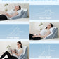 3PCS Bed Wedge Pillow for Sleeping, 20-in-1 Adjustable Memory Foam Wedge Pillow for Back Leg Pain Relief, 23" Wide Wedge Pillow for After Surgery, Acid Reflux, Snoring, Back Pain