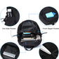 SEAFEW Small Black Sling Crossbody Backpack Shoulder Bag for Men Women, Lightweight One Strap Back Pack Sling Bag Backpack for Hiking Walking Biking Travel Cycling USB Charger Port-Nylon