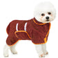 Bienbee Dog Bathrobe, Quick Drying Super Absorbent Dog Robes for After Bath, Warm Keeping Dogs Towel, Dogs Bath Supplies, Dark Blue XL