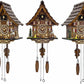 Cuckoo Clock for Wall Art: 12 Melodies, Volume Control, Night Mode, Germany Style Black Forest Retro Traditional Handcrafted Wooden House Home Decor, Gifts for Family (8.75 X 23inch)