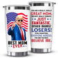 ZAGKOO Gifts for Dad from Daughter, Son, Wife on Fathers Day - Funny Best Dad Ever Gag Gifts for Men, Papa, Stepfather - Cool Birthday, Christmas Gift Ideas - 20oz Coffee Tumbler Cup