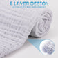 Muslin Baby Bath Towel Soft Muslin Cotton Baby Towel Absorbent 3 Pack 40" X 40" (Grey)