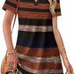 WIHOLL Dresses for Women 2025 Casual Summer V Neck Wedding Guest Dress Short Sleeve Fashion Beach Vacation Clothes