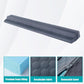 HOMBYS Bed Wedge Pillow for Headboard,Foldable Bed Mattress Gap Filler Queen Size,Pillow Wedge for Headboard Gap, High Density Foam Bed Crack Pillow,Multifunctional Bed Spacer Filler from Wall,Grey