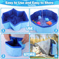 BABORUI Cat Pool Toy with Fish-Water Cat Toys, Portable Cat Pool Toy, Cat Water Toys for Bored Indoor Cats, Interactive Cat Toys for Indoor Cats for Endless Self Play