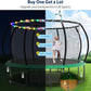 Tatub Trampoline Accessories Kit, Fits 8-16FT Trampoline Sprinkler/50FT Lights/Stakes, Heavy Duty Anchor Kit, Net Friendly Sprinkler, Outdoor Waterproof Lights, 3 in 1