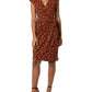 Amazon Essentials Women's Classic Cap Sleeve Wrap Dress (Available in Plus Size)