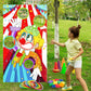 JOYIN 31PCS 3 in 1 Carnival Games, Easter Ring Toss Yard Set, Bean Bags, Cones - Outdoor Toys for Toddlers & Kids, Children's Indoor Play, Family Fun, Kids Party Cornhole Set, Lawn Games