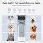 Dog Grooming Vacuum Kit with Cordless Clippers, 2.5L Cup, 3 Suction Modes, and 5 Grooming Tools, Trimmer for Shedding Pet Hair