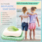 |4Pack| Keep Soap Clean & Fresh Bathroom Soap Dishes, Soap Saver Set | Eco-Friendly, Recyclable | Flexible & Durable Soap Lift | Bpa-Free, Non-Slip Bath Soap Holders