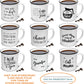 Mama Bear Papa Bear Mug Set of 2, Mom Dad Gift, Parents Couple Coffee Mug