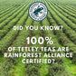British Blend Premium Decaf Black Tea, Decaffeinated Tea, 40 Teabags (Pack of 6), Rainforest Alliance Certified